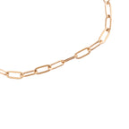Edelstahlarmband ohne Anhänger in gold, 17 + 5cm.